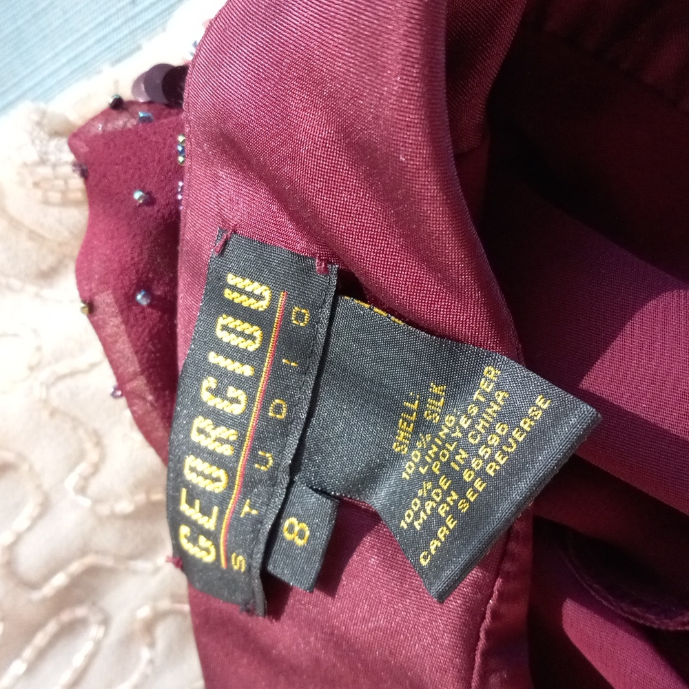 Georgiou beaded silk dress - Picture 7 of 8